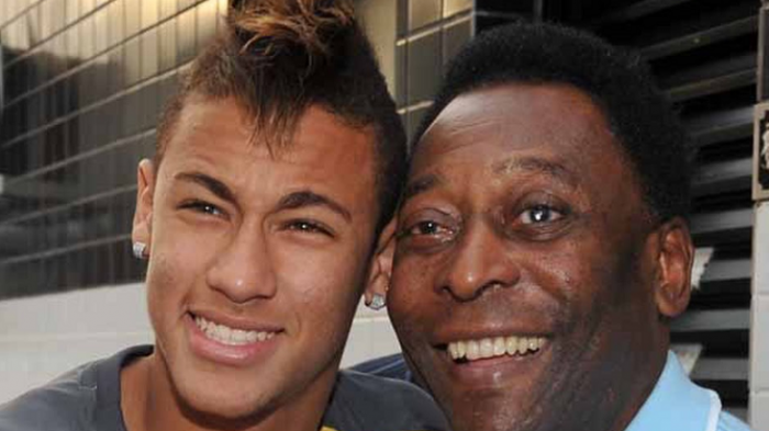 La emotiva despedida de Neymar a Pelé: 