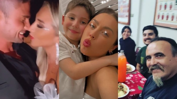 De voluntarios, en pareja o con cábalas: Así recibieron el 2023 los famosos chilenos