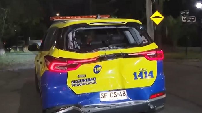 Delincuentes dispararon a inspectores municipales que intentaron repeler violento robo en Providencia