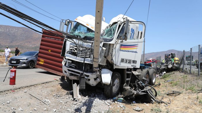No tenía licencia profesional: Conductor que ocasionó grave accidente en Ruta 68 quedó en prisión preventiva