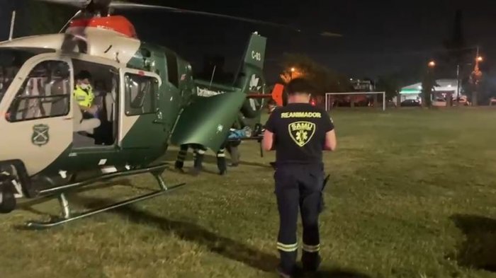 Niño de 2 años en riesgo vital tras caerse a piscina en Paine: Debió ser trasladado en helicóptero
