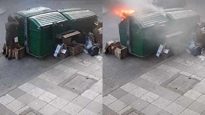 Lo pillaron in fraganti: Detienen a pirómano que dijo ser bombero encendiendo basurero en Viña del Mar