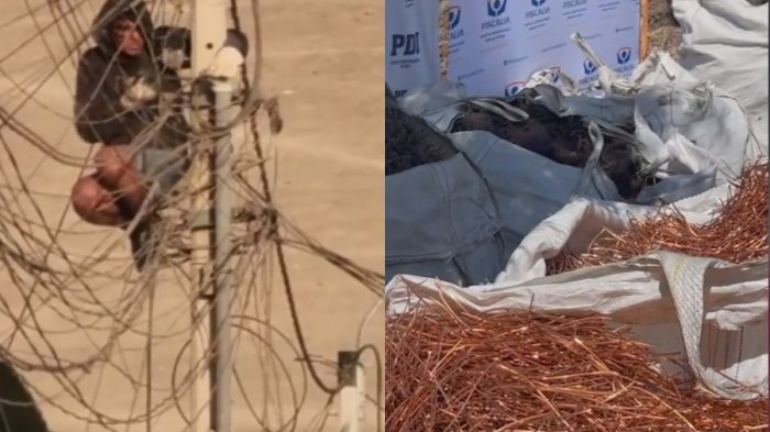 Dueños del cobre: Así funcionan las organizaciones criminales que roban y venden el cableado eléctrico