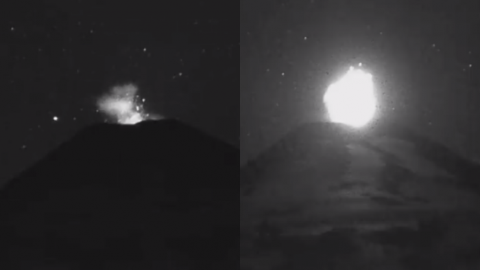 Sernageomin comparte impresionantes imágenes de la actividad en el cráter del volcán Villarrica