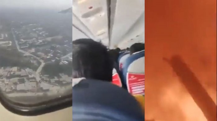 Imágenes fuertes: Pasajero transmitió desde dentro la dramática caída de avión en que murieron 68 personas en Nepal