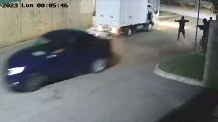 Esquivó varios balazos: Guardia impidió millonario robo a bodega en Quilicura en cinematográfico escape