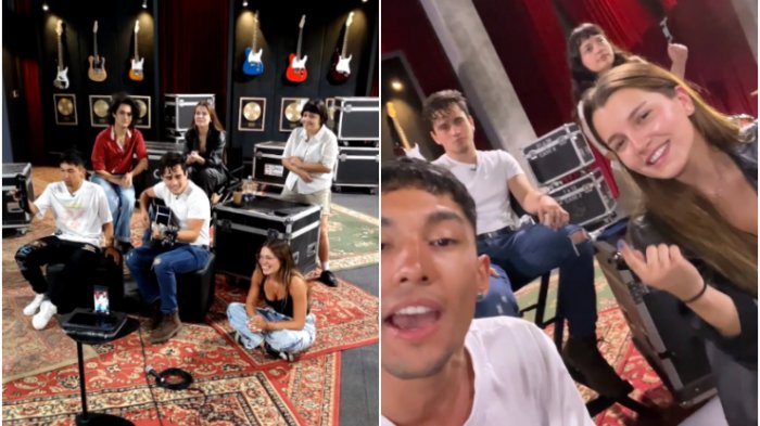 Ex participantes de The Voice se reencontraron en live: Pablo Rojas y Clara Müller revivieron icónica batalla