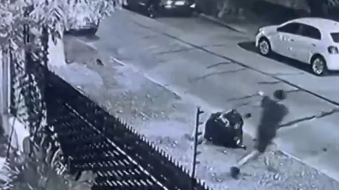 Violento robo en Providencia: Delincuentes dispararon a guardias municipales tras asaltar a familia en su casa