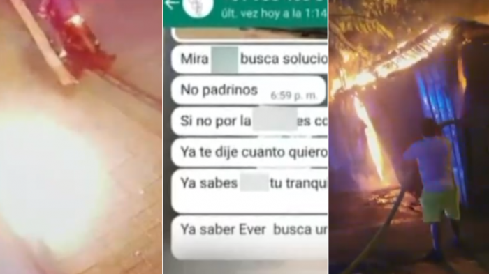 Partió con amenazas por WhatsApp: 3 comerciantes de Santiago cierran sus locales tras atentados incendiarios
