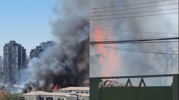 Reportan importante incendio en el Hospital Barros Luco: Bomberos ya está combatiendo el fuego
