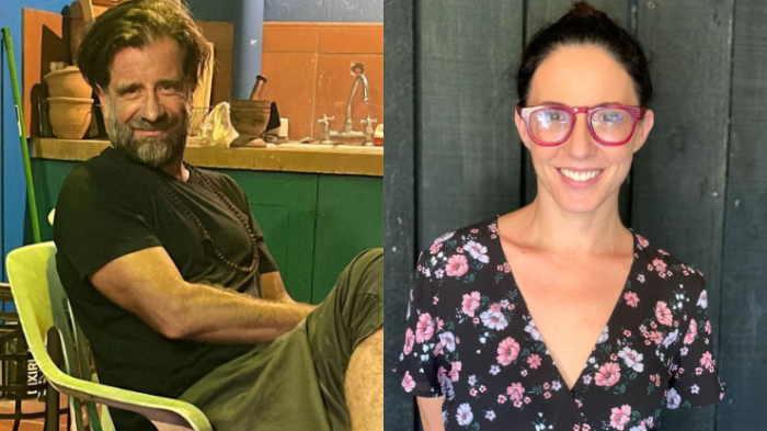 Hasta conversaron: Luz Valdivieso y Marcial Tagle se reencontraron compartiendo en los Premios Caleuche