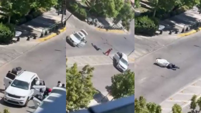 Uno quedó en el piso: Así huyeron los delincuentes que protagonizaron violento robo en Mall Plaza Egaña