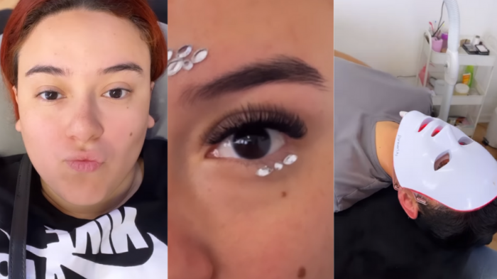 Con pestañas postizas y su novio: Christell Rodríguez mostró preparativos y adelanta fecha de su matrimonio