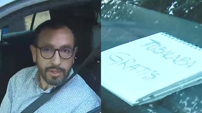 Automovilista solidario trasladó gratis a pasajeros por falta de Metro: 