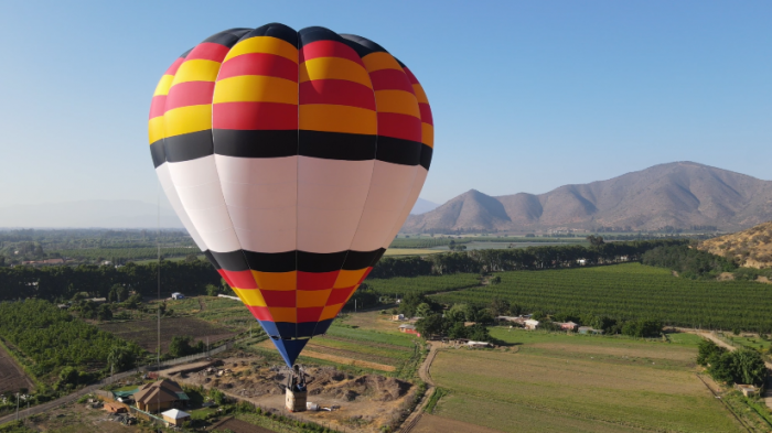 ¿Buscando panoramas? Así puedes participar por un vuelo gratis en globo aerostático en el Festival de Peñaflor