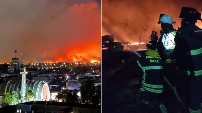 Incendio forestal en Chillán: Estas son las comunas que se mantienen con Alerta Roja