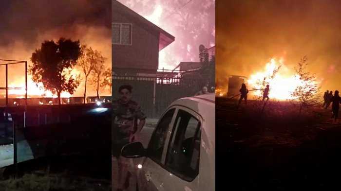 Se extendió hasta las casas: Los registros de la trágica noche en Chillán por incendio forestal