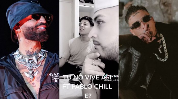 ¿Arcángel ft. Pablo Chill-E? Tiktokers chilenos la rompen con imitación de ambos exponentes urbanos