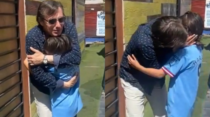 Claudio Fariña tras reencontrarse con su hijo: 