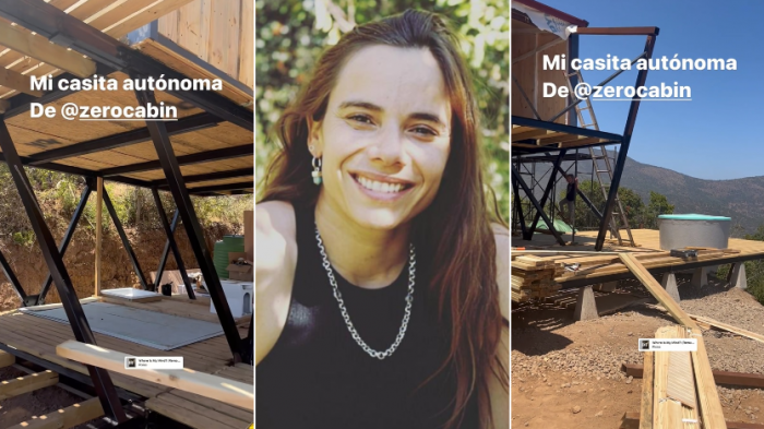 Autónoma y sustentable: Así avanza la construcción de la casa ecológica de María Gracia Omegna