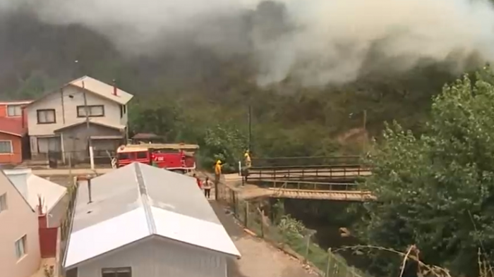 Vecina que vive hace más de 30 años en Tomé por voraz incendio: 