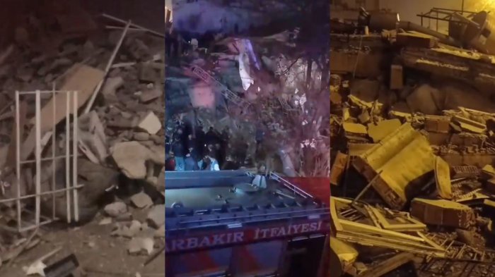 Edificios desplomados: Los devastadores registros de los efectos de los terremotos que azotaron a Turquía