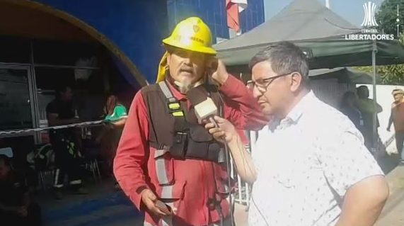 Paul Vásquez se suma a combates de incendios en Quillón: 