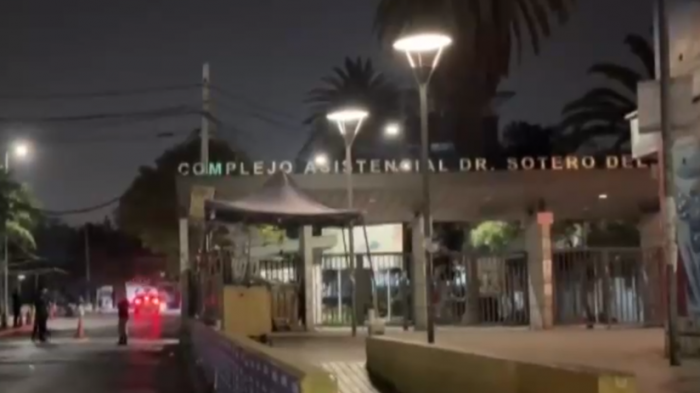 Sujeto ingresó disparando al Hospital Sotero del Río: Trabajadores terminaron en el suelo para resguardarse