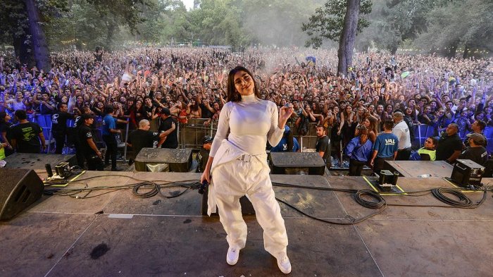 ¡Icónica! Los 20 minutos de locura por Paloma Mami en su primer Lollapalooza