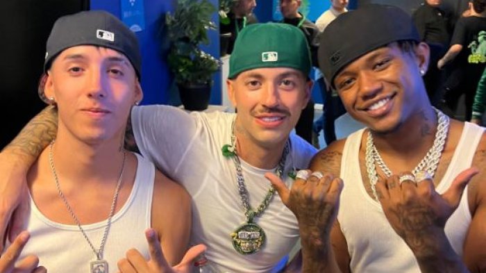 Qué chimba, parce: Pailita y Polimá compartieron registros de su sorpresiva aparición en concierto de Feid