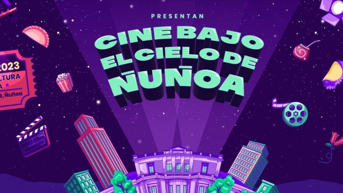 Una semana de películas: La cartelera y horarios del imperdible Festival de Cine bajo el cielo de Ñuñoa