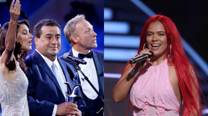 La critica de Dino Gordillo a Karol G por regalar gaviota en Viña 2023: 