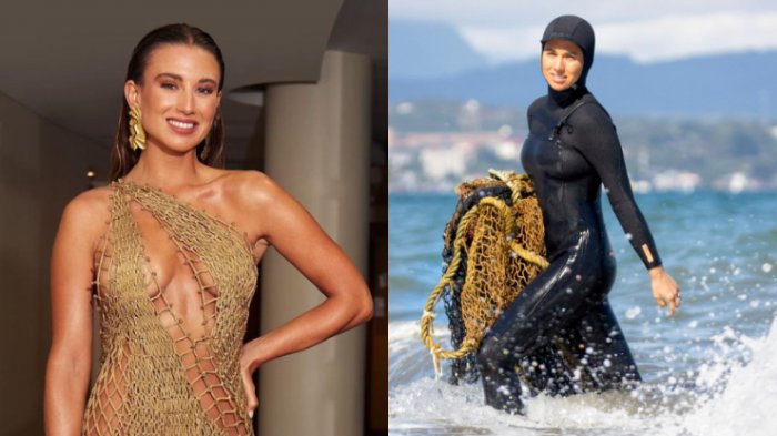 Tita Ureta responde a quienes no creen origen de vestido que usó en gala de Viña: Compartió parte del proceso