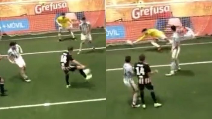 Walter Montillo realizó su debut en la Kings League con el equipo del Kun Agüero: Se demoró 4 minutos en anotar