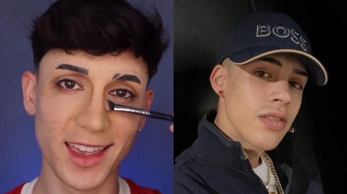 Contuliano la hizo otra vez: Tiktoker sorprendió al convertirse en Cris Mj solo con maquillaje