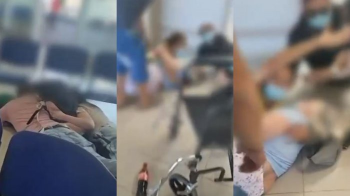 Testigos se lanzaron al suelo: Los registros de la balacera en hall central de ex Posta Central por fuga de reo