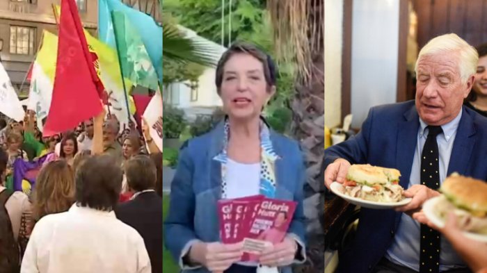 Entre banderazos y volanteos: Los ejes de las campañas de candidatos al Consejo Constitucional