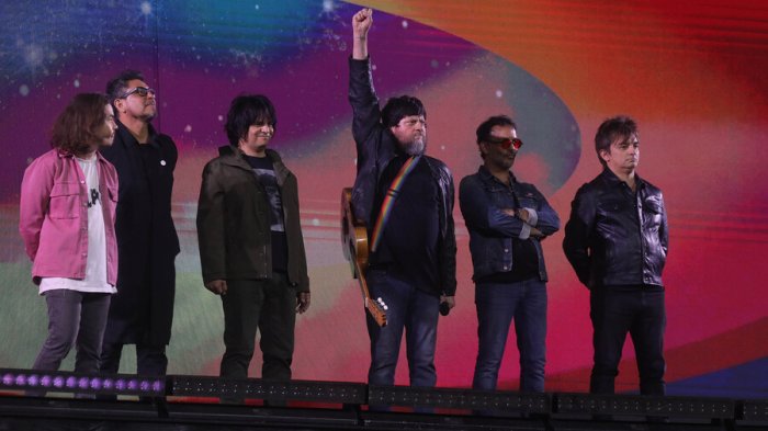 Los Bunkers hablan de su sorpresiva aparición en show de Fabrizio Copano: 