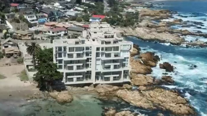 Los cuestionados edificios 