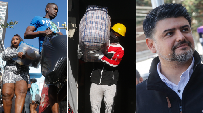 Prostitución, armas y droga: Así fue el desalojo de casa tomada por unas 70 personas en Estación Central