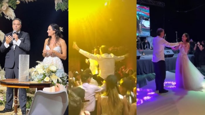 ¡Dieron el sí! Fernando González y Luciana Aymar se casaron a lo grande en espectacular ceremonia