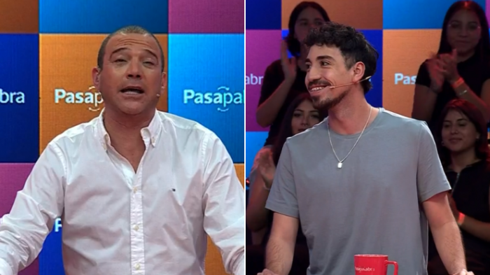 Julián Elfenbein bromeó a Diego Urrutia en su debut en Pasapalabra: 
