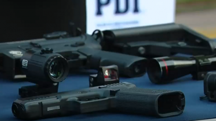 Detienen a banda criminal que fabricaba armas con impresoras 3D en Santiago y La Pintana