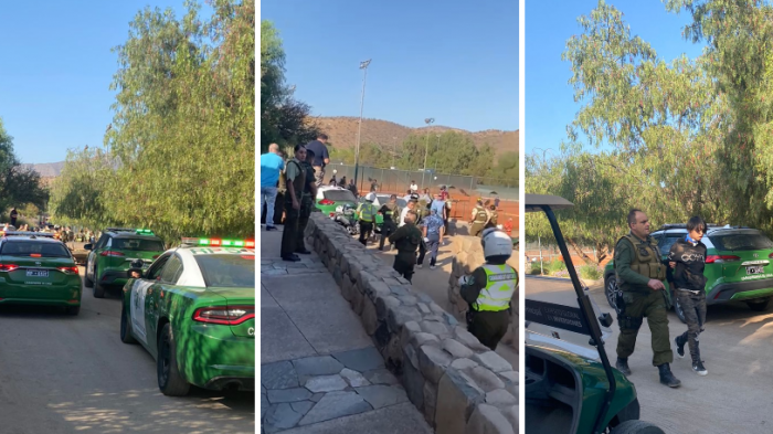 Persecución, balacera y 5 detenidos: Sujetos intentaron atropellar a carabinero durante fiscalización en Chicureo