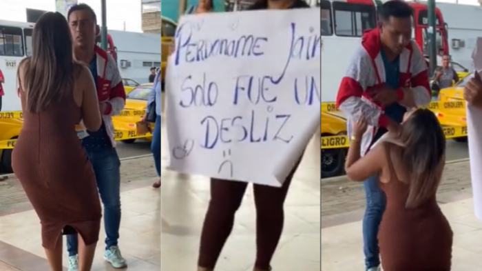 Mujer le pidió perdón de rodillas a su novio tras haberle sido infiel con su hermano: 