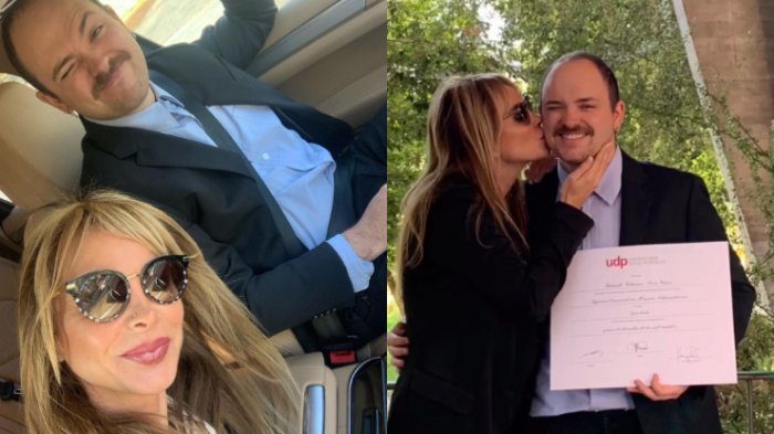 La emoción de Eva Gómez por importante logro de su hijo: 