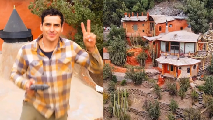 El orgullo de Pangal Andrade al mostrar avances de su remodelada casa sustentable: 