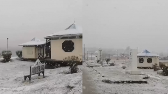 Usuarios compartieron videos de la primera nevazón de este 2023: Fue registrada en Porvenir