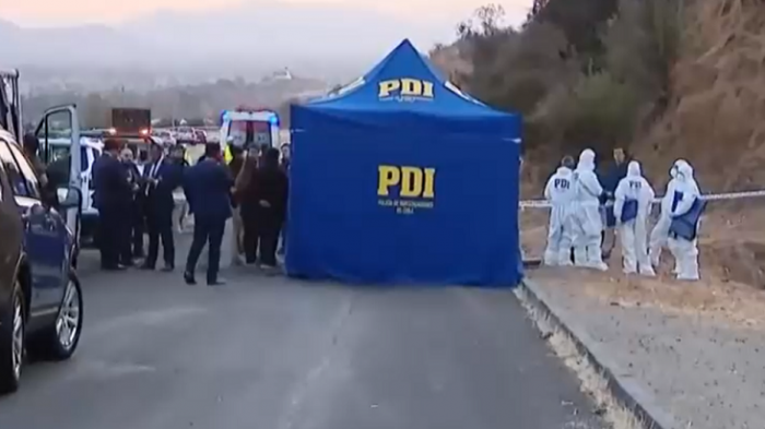 Investigan hallazgo de 3 cuerpos en Curacaví: PDI trabaja en el sitio del suceso