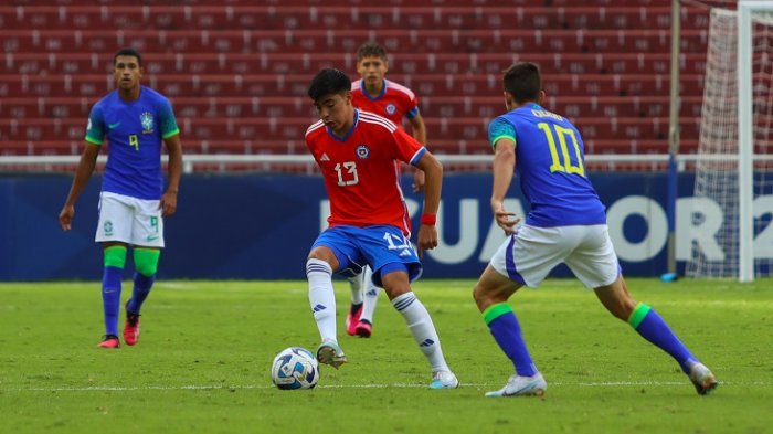 La Roja Sub 17 sufrió una dolorosa derrota ante Brasil y quedó sin chances de ir al Mundial